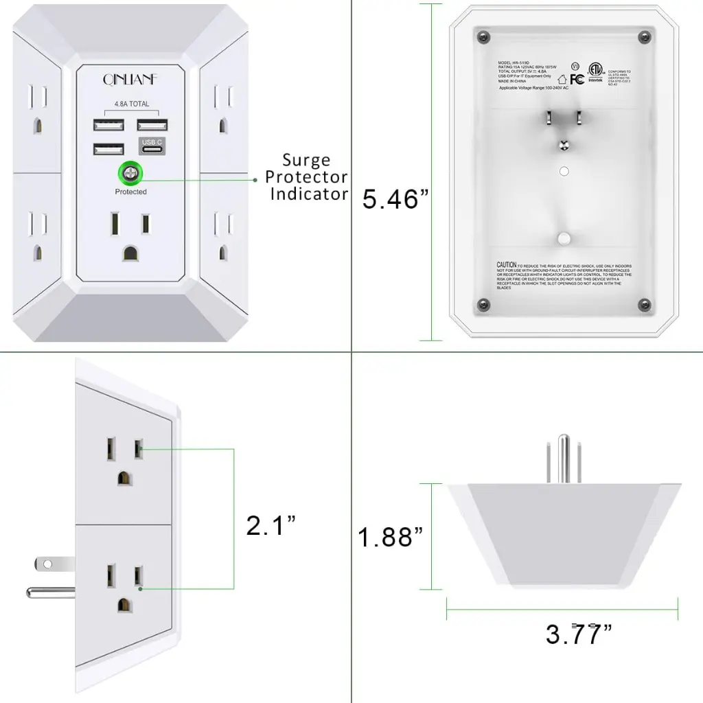 Mourixa-Mourixa-Wall Charger, Surge Protector, QINLIANF-07.webp
