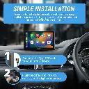 Carflix 10.26-Inch Portable Wireless CarPlay Screen for Car, Compatible with Android Auto and Apple CarPlay, Multimedia Player, Bluetooth, Navigation Display mourixa Qatar Car use.webp
