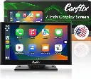 Carflix 10.26-Inch Portable Wireless CarPlay Screen for Car, Compatible with Android Auto and Apple CarPlay, Multimedia Player, Bluetooth, Navigation Display