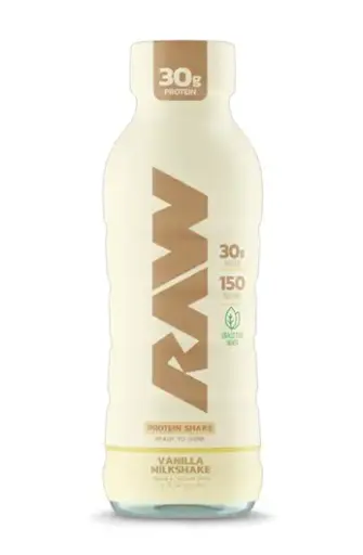 [TPS073] RAW PROTEIN SHAKE VANILLA MILKSHAKE 355ML